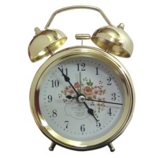 Gold Plated Alarm Clock-B